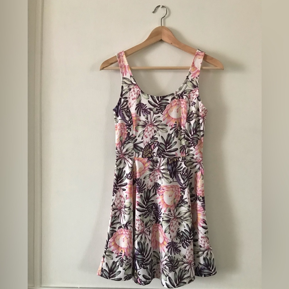 H&M Floral Sundress Size 4
